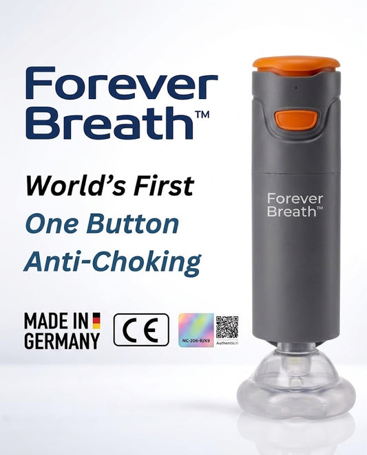 ForeverBreathe™ One-Button Anti-Choking Device